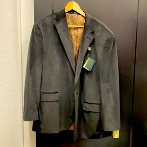 Lauren Ralph Lauren Black Velvet Sports Coat Sz 48R in brand new condition.